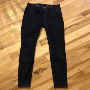 GAP maternity jeans, inset panel